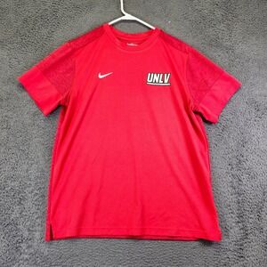 UNLV Rebels T-Shirt Athletic Training‎ Tee Short Sleeve Red Large Nike